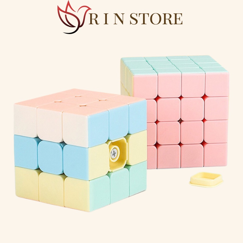 Rubik 3x3Cực Chất, Moyu Meilong 3 MFJS Rubic 3 Tầng Stickerless