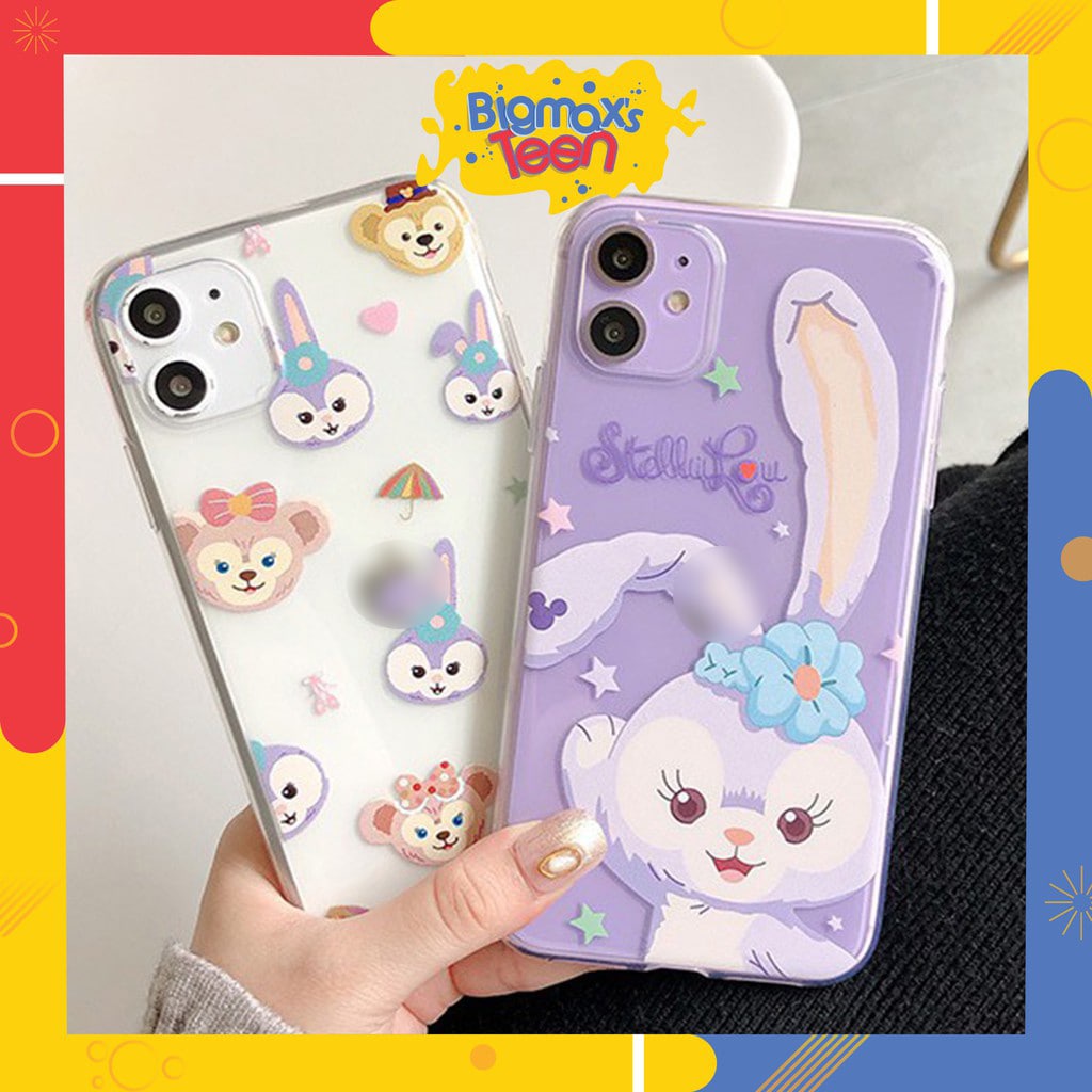 Ốp lưng xiaomi redmi note 10/note 8/note 8pro/note 9s/note9/redmi9A/redmi 9/note7/8/8A/10C mẫu Thỏ Stellulou xinh xắn _7