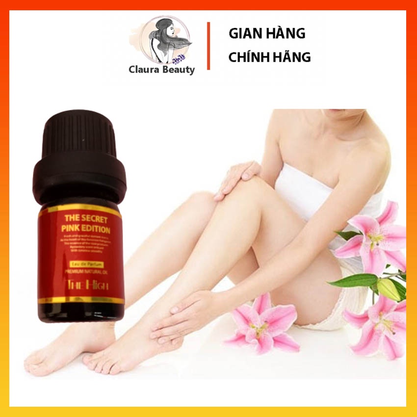 [CHE TÊN] Nước Hoa Vùng Kín THE SECRET PINK EDITION 5ML, Nước Hoa Vùng Kín Thơm Lâu, Bí Mật Phòng The CLAURA BEAUTY