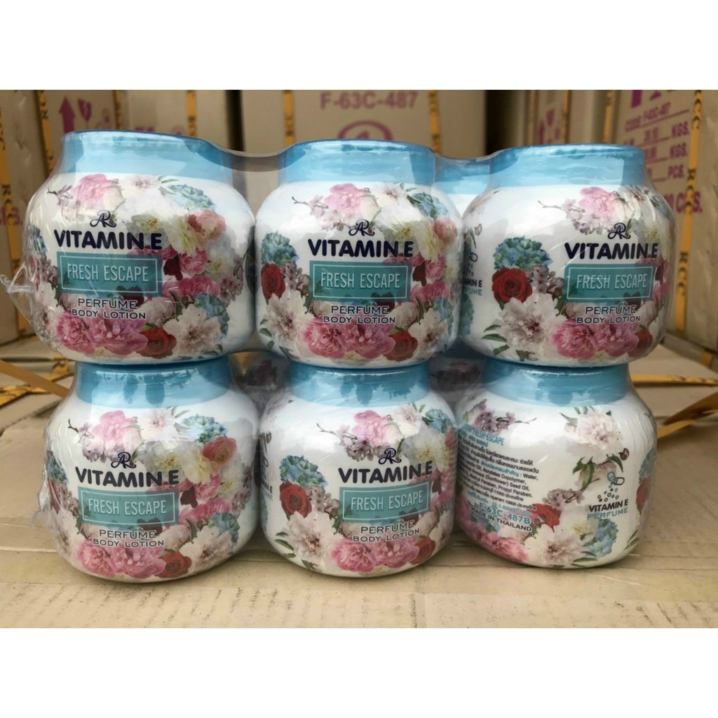 01 Hủ Dưỡng Thể Hương Nước Hoa AR Vitamin E PERFUME Body Lotion Thái Lan 200gram