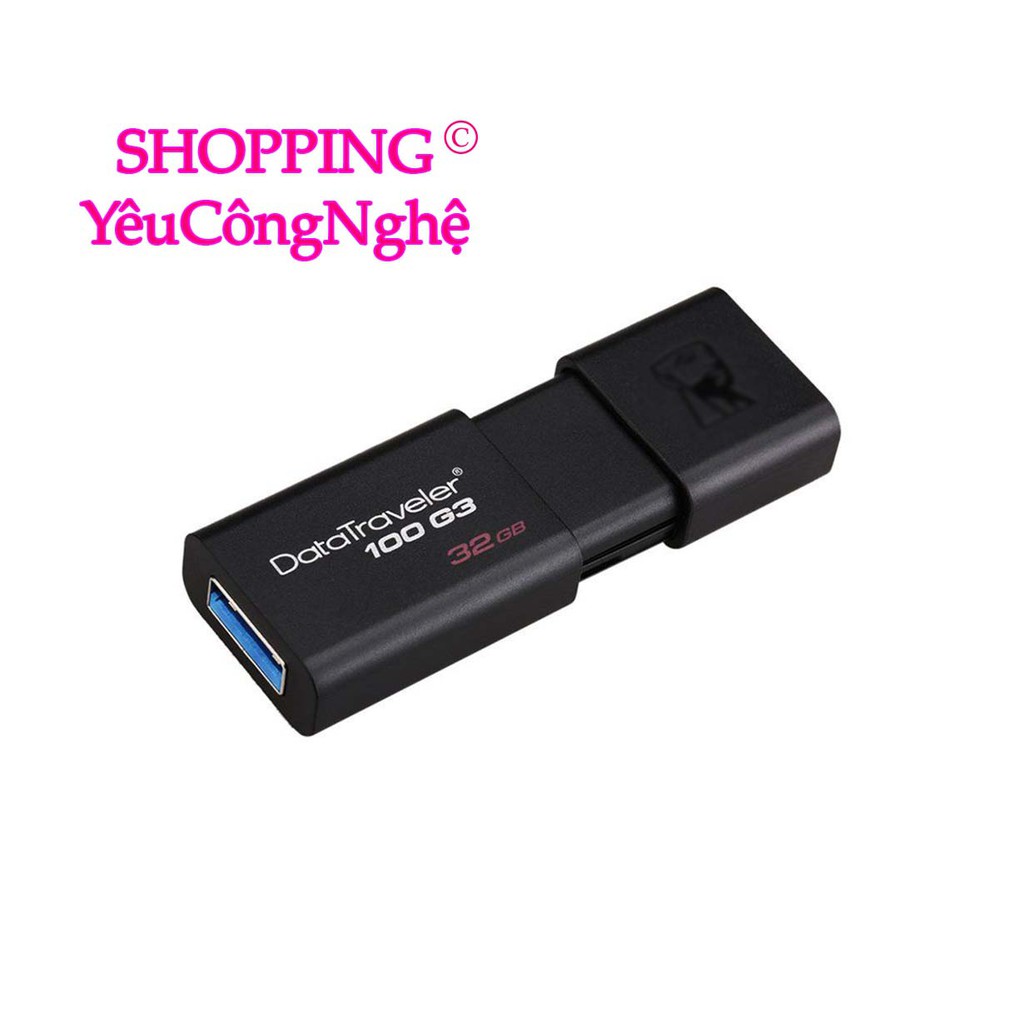 USB Kingston 16GB 3.0 DT100G3 CÀI ĐẶT THEO YÊU CẦU Bảo Hành 12 tháng | BigBuy360 - bigbuy360.vn
