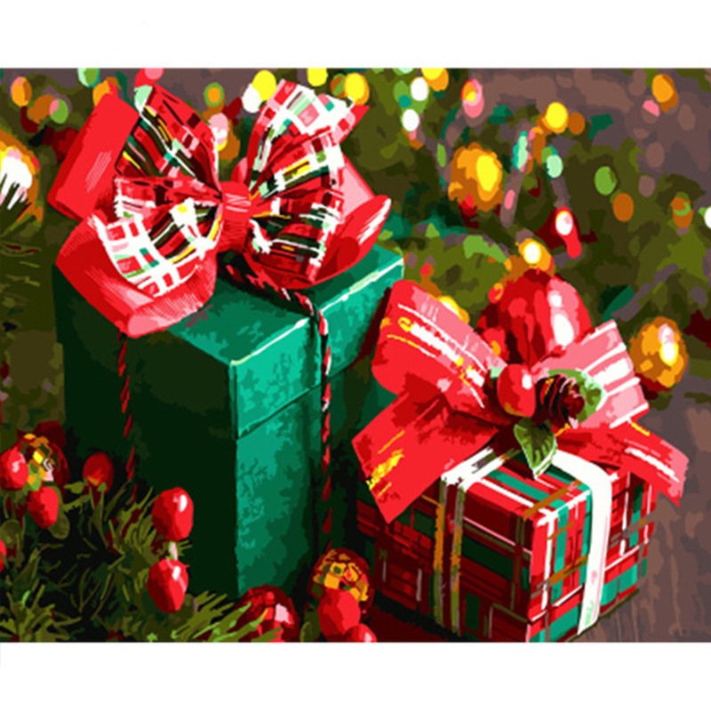 Tranh sơn dầu 40 * 50cm tự làm họa tiết độc đáo trang trí nhà cửa