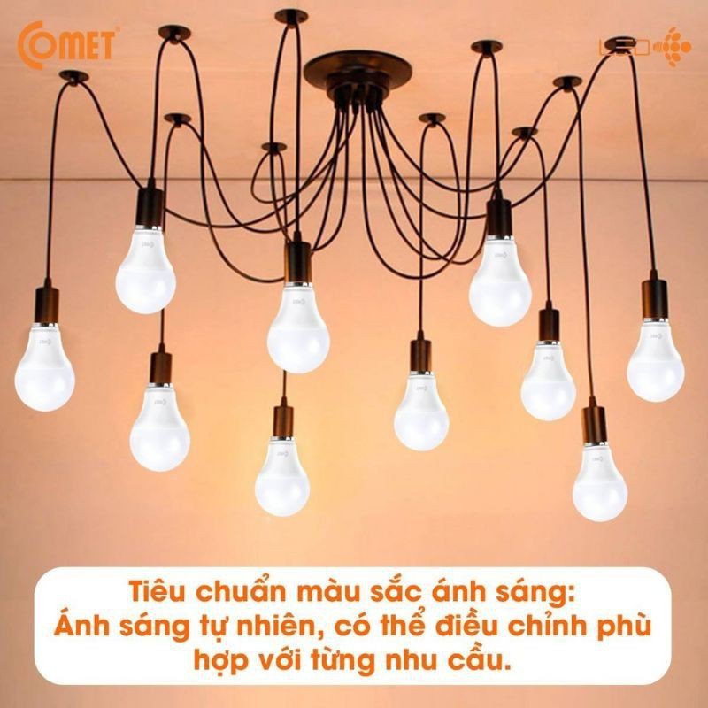 Bóng led bulb Comet CB01F0036,CB01F0056,CB01F0076,CB01F0096,CB01F00126,CB01F00156,CB01F00186  (3W/5W/7W/9W,12W,15W,18W)