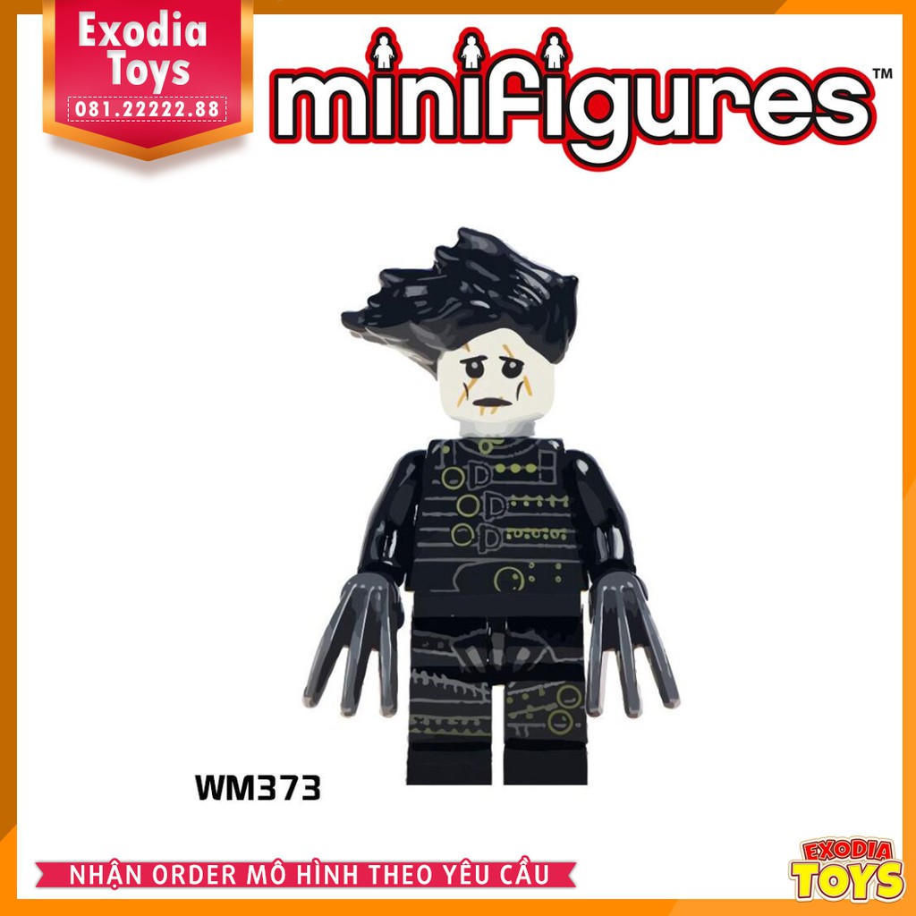 Xếp hình Minifigure các nhân vật trong phim kinh dị : Horror Series Minifigs - Đồ Chơi Lắp Ghép Sáng Tạo - WM6012