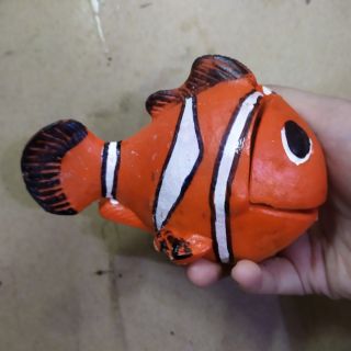 Cá hề nhựa (khi cắm vào máy sủi sẽ ngáp miệng nhả bọt)