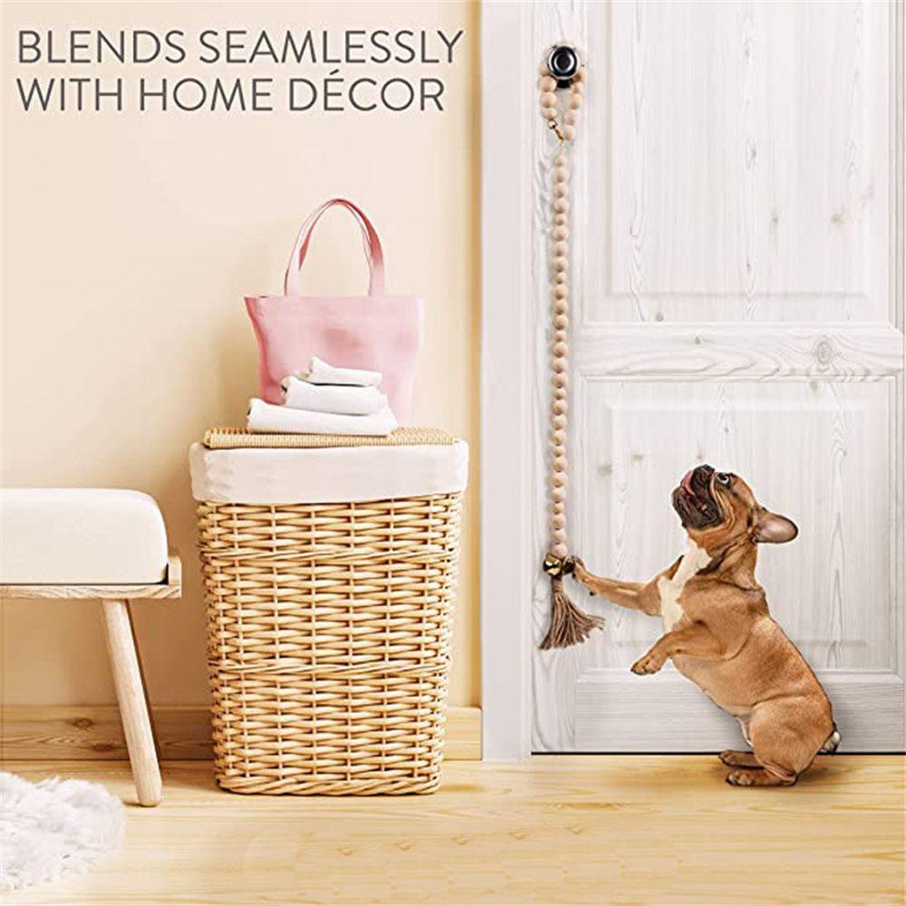 Đồ Chơi Chuông Cửa Dây Thừng Cotton Chất Lượng Cao Có Thể Điều Chỉnh Cho Chó Cưng