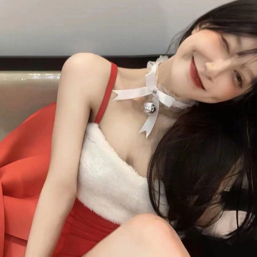 Vòng Cổ Choker Ren Đính Chuông / Nơ Dễ Thương Có Thể Điều Chỉnh Phong Cách Gothic Cho Nữ