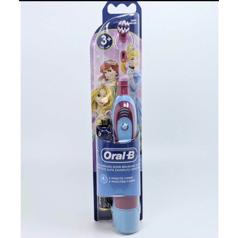 [Hàng Chính Hãng] Bàn chải pin Oral-B trẻ em, bé trai, bé gái, bàn chải người lớn dùng pin AA hẹn giờ 2 phút