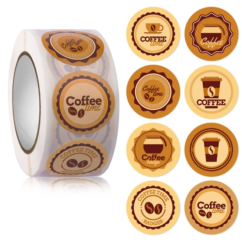 Nhãn Dán Đánh Dấu Cốc Cà Phê 1 Inch Tiện Dụng
