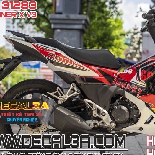 Tem trùm Winner X V3 REDBULL