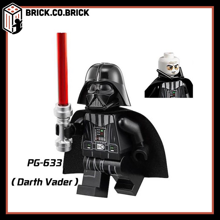 Darth Vader- Đồ chơi lắp ráp minifigure và non lego - Mô hình lắp ghép sáng tạo Star Wars -Chiến tranh các vì sao- PG633