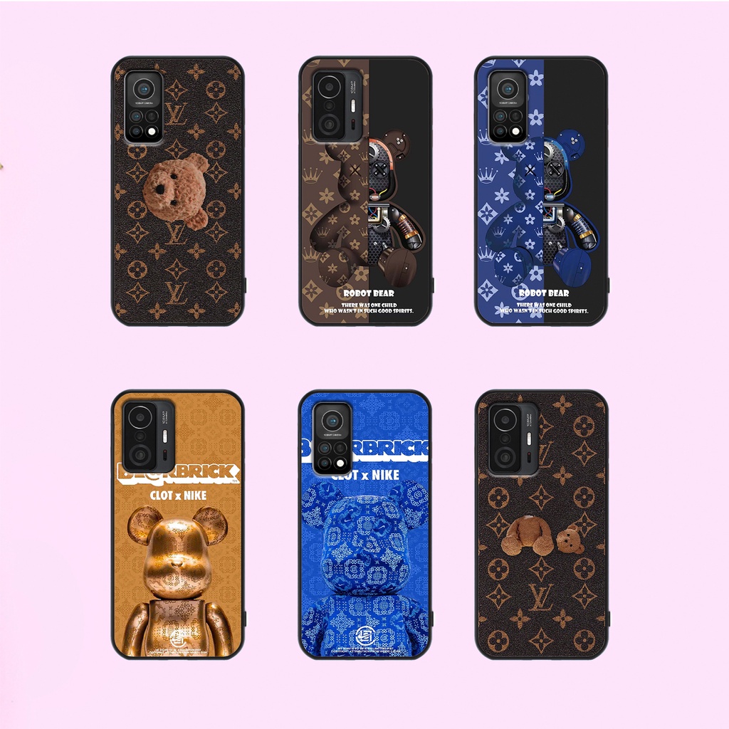 Ốp Xiaomi Mi 10T - Mi 10T Pro - Mi 11T - Mi 11T Pro in hình gấu bearbrick thời trang. ốp lưng xiaomi redmi rẻ bền đẹp.