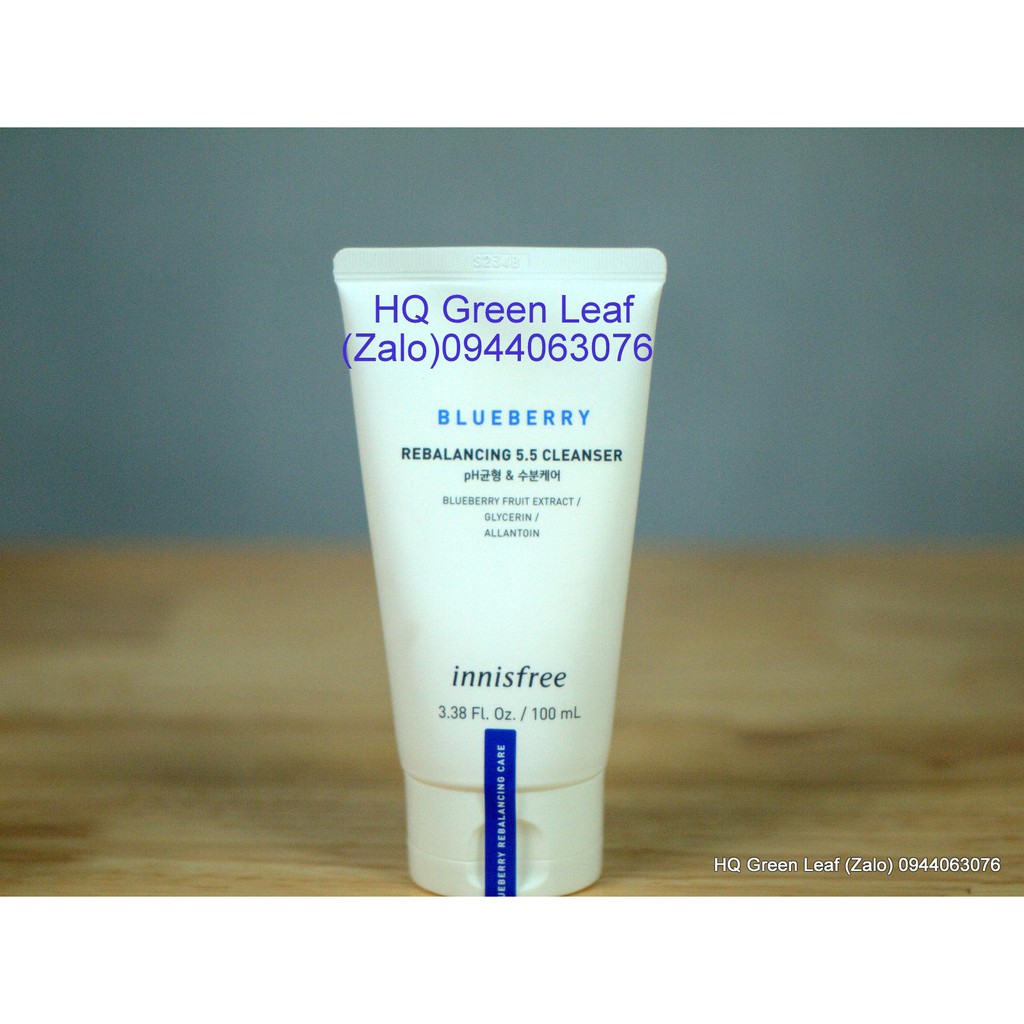 sữa rửa mặt innisfree Blueberry rebalancing 5.5 cleanser 100ml | BigBuy360 - bigbuy360.vn