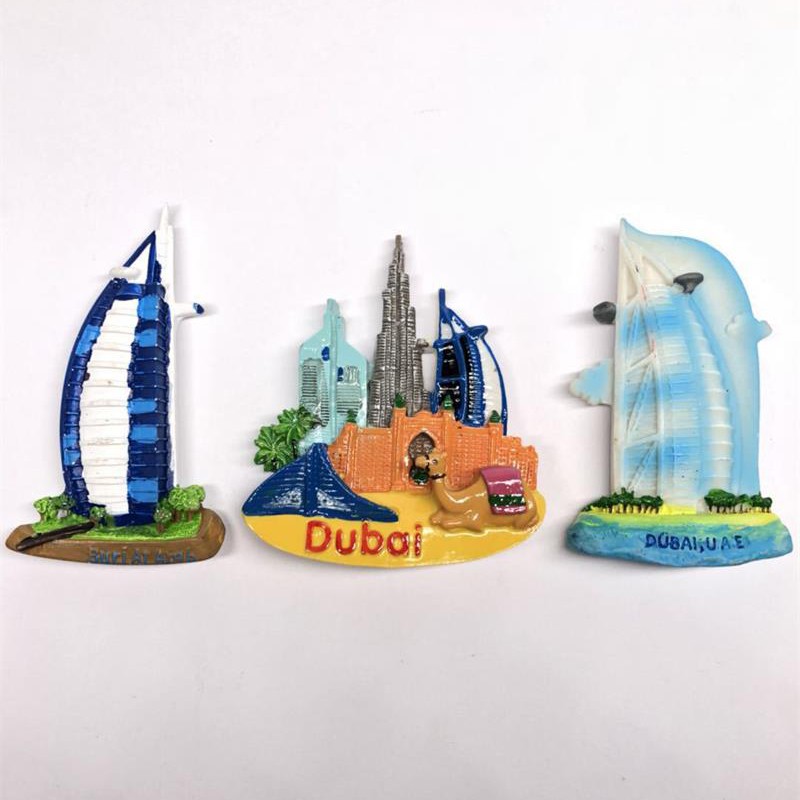 Nam Châm Dán Tủ Lạnh Hình Tòa Nhà Lạc Đà