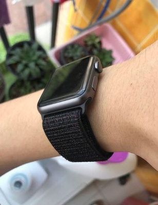 Dây Đeo Nylon Thể Thao Cho Đồng Hồ Thông Minh Apple Watch 38mm 40mm 42mm 44mm