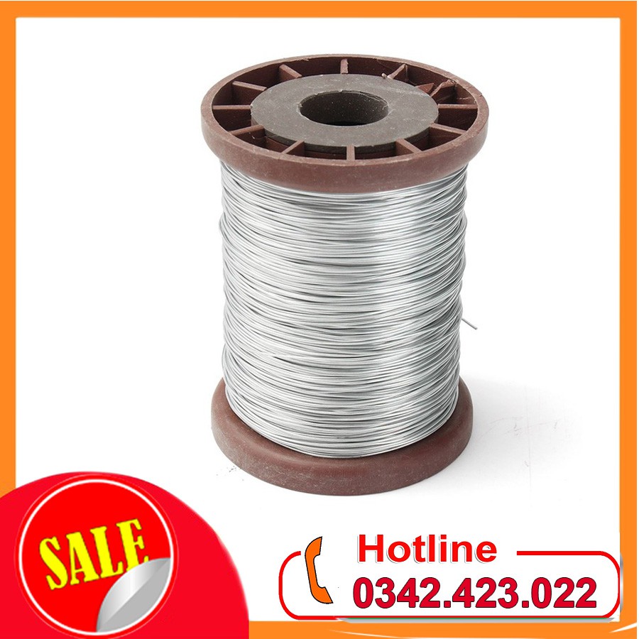Cuộn Dây Thép Căng Cầu Ong Không Gỉ - Cuộn 500g