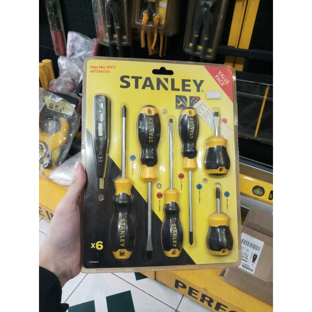 Tua vít bộ 6pc Stanley STMT66679