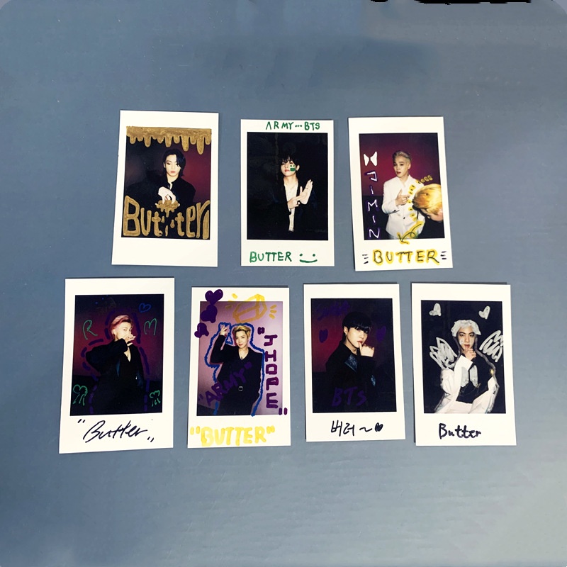 Set Card Teaser MV BTS Butter