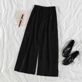 Set Croptop + Quần ống rộng dài (Pass New 100%)
