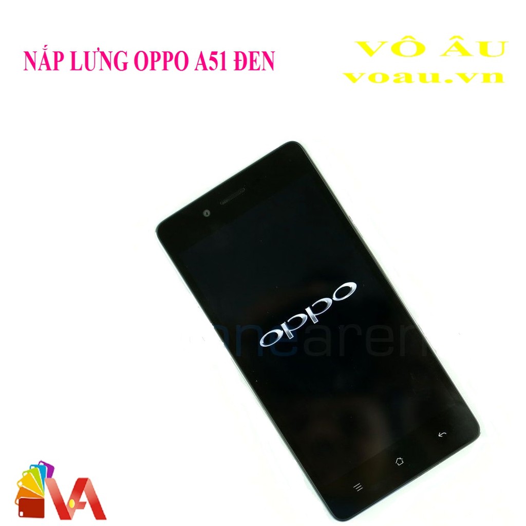 NẮP LƯNG OPPO A51 MÀU ĐEN