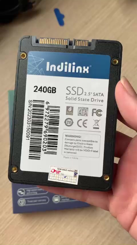 Ổ cứng ssd indilinx 240gb new 100% cài sẵn win, dành cho laptop, PC - Chính hãng full box | BigBuy360 - bigbuy360.vn