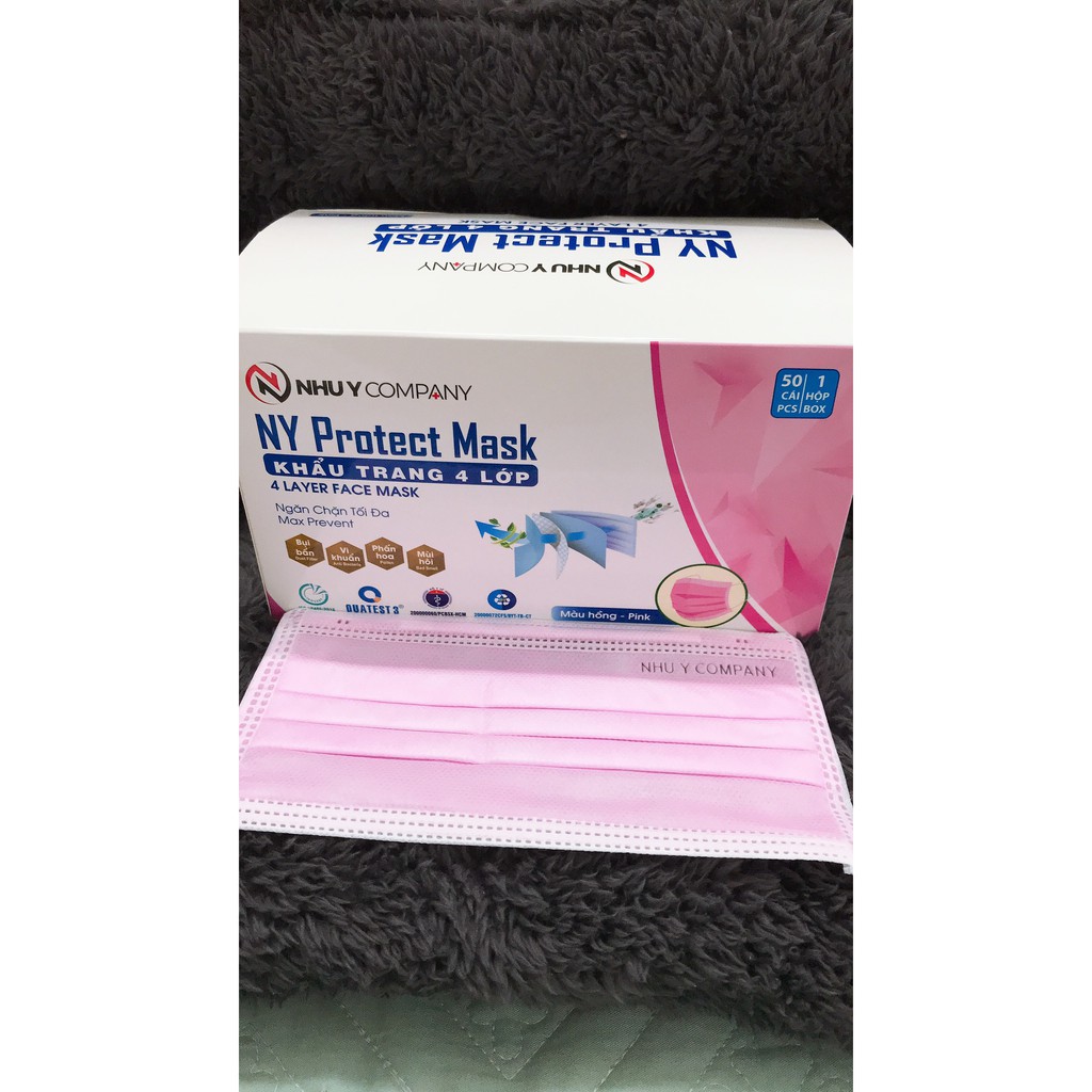 COMBO 2 HỘP KHẨU TRANG 4 LỚP NHƯ Ý NNK 100 CÁI | BigBuy360 - bigbuy360.vn