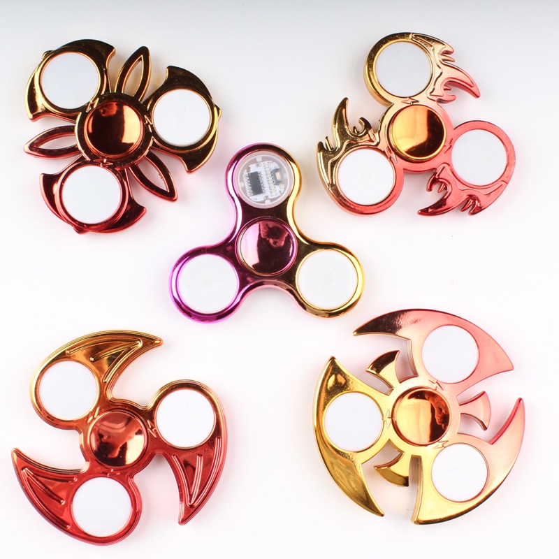 Con Quay Đồ Chơi Fidget Spinner Với ĐèN LED GiúP GiảM Stress Cho Trẻ Em