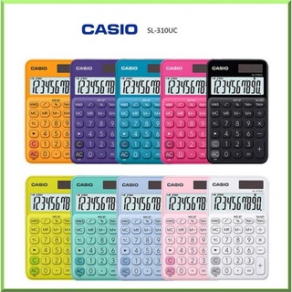 Máy tính casio bỏ túi sắc màu sl-310uc - “chân thật như cuộc sống!” - máy tính mini chính hãng bitex