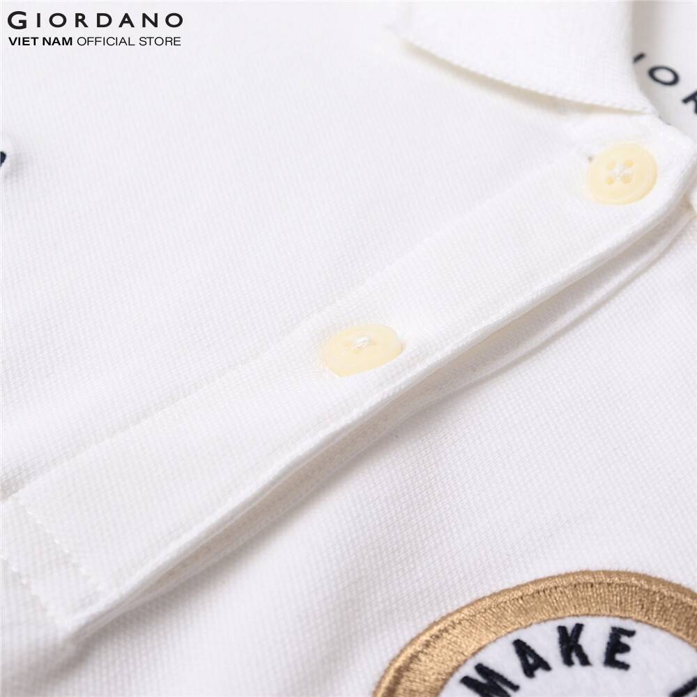 Áo thun ngắn tay có cổ nữ Giordano polo 05311302 | BigBuy360 - bigbuy360.vn