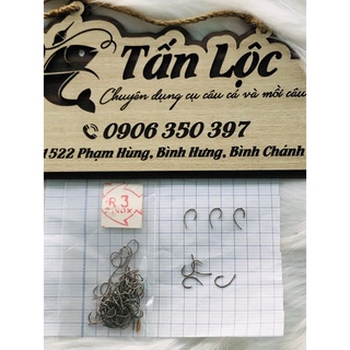 100 lưỡi ó inox dùng để câu cắm cá lóc, cắm ếch, cá trê