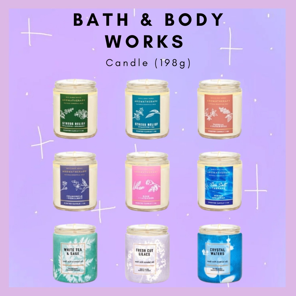 [Link 1/3 - Đủ Mùi] Nến Thơm 1 Bấc Bath And Body Works (198g)