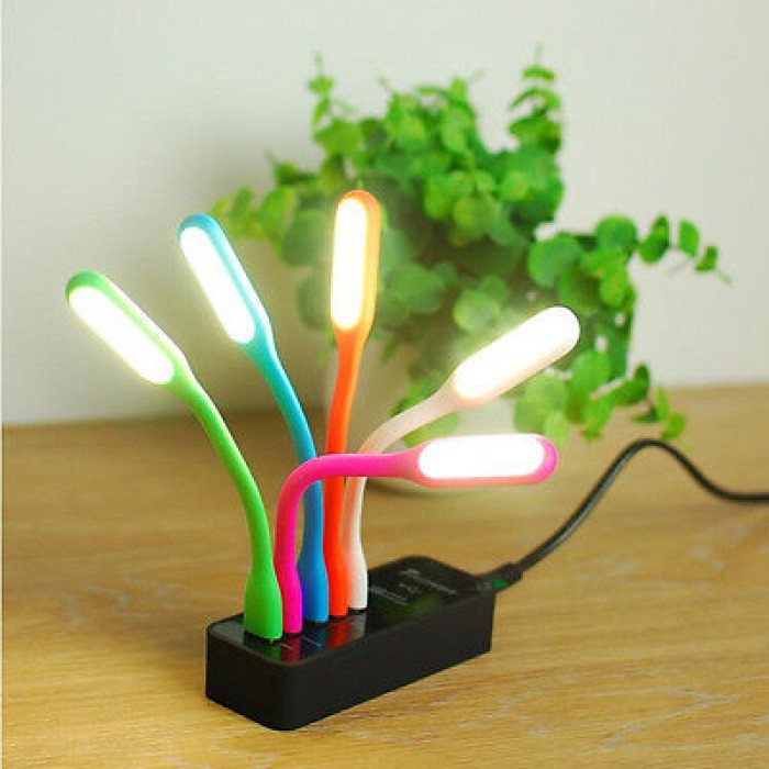 Đèn led USB mini siêu sáng nhiều màu giao ngẫu nhiên - Shop Minh Đức