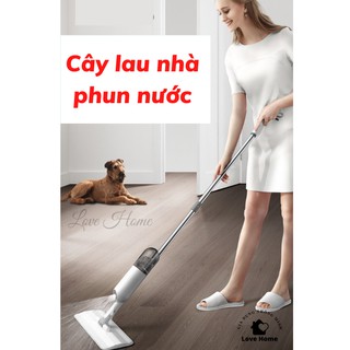 Cây lau nhà phun sương, khử khuẩn, thiết kế 2 trong 1 có thể lau dọn dễ dàng với đầu xoay 360 độ (HÀNG CHÍNH HÃNG)