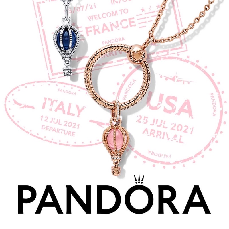 Charm lồng đèn hồng