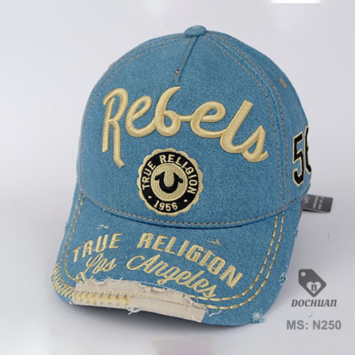 [Freeship + Hoàn Xu] Nón kết Ông Địa True Religions Rebels chuẩn hàng VNXK dành cho nam nữ full 2 màu cực cool