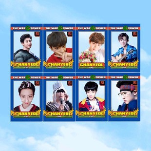 Card exo card chữ ký card in trong nhóm nhạc idol Hàn Quốc