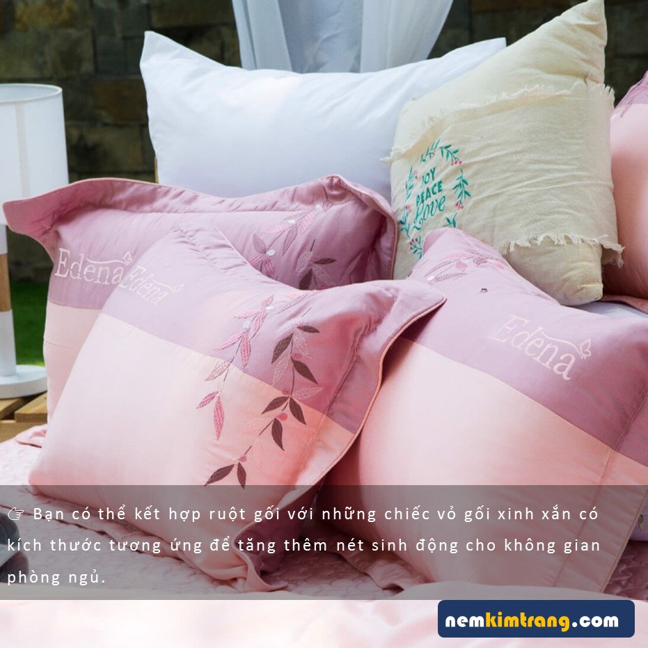 Bộ Ga  Nệm Tencel Edena Mẫu 746 - CHÍNH HÃNG, CAO CẤP