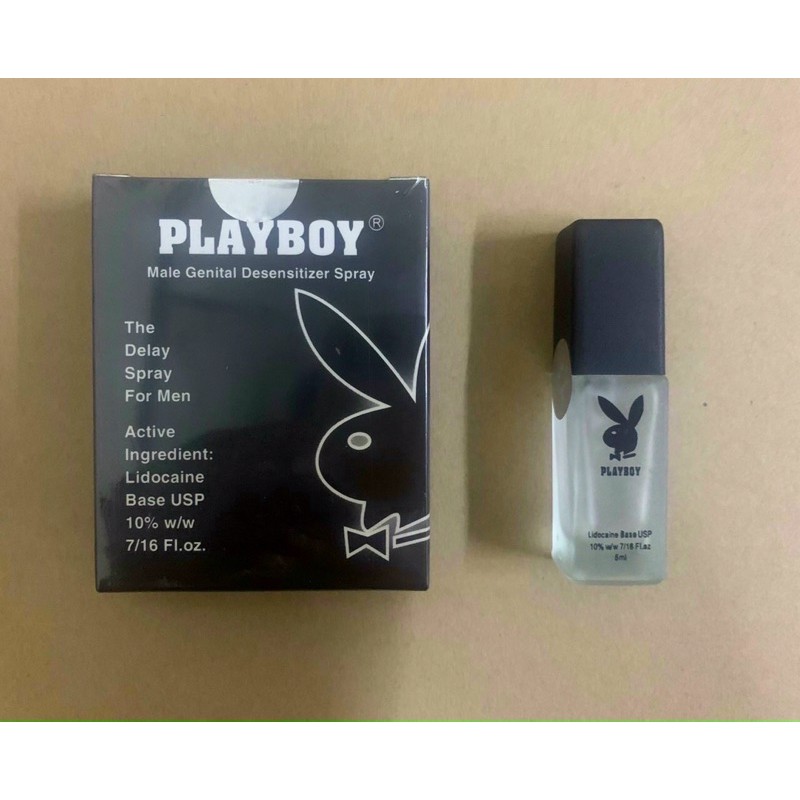 [CAM KẾT CHÍNH HÃNG + GIAO HÀNG KÍN ĐÁO] Chai xịt Playboy hương bạc hà 5ml