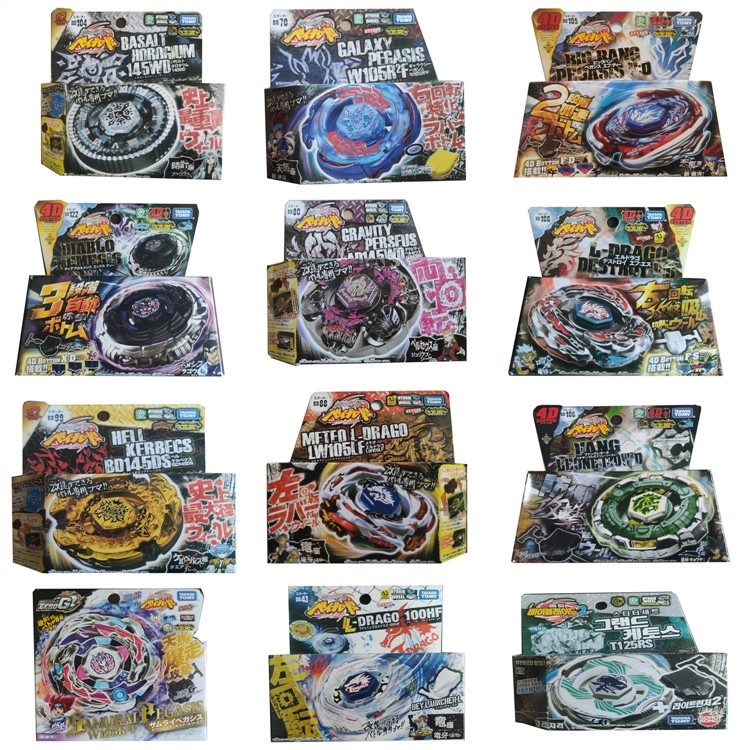 Téch.  ✨Đồ Chơi Con Quay BEYBLADE 4d Phiên Bản Nhật Bản Bằng Kim Loại TAKARA TOMY BEYBLADE
