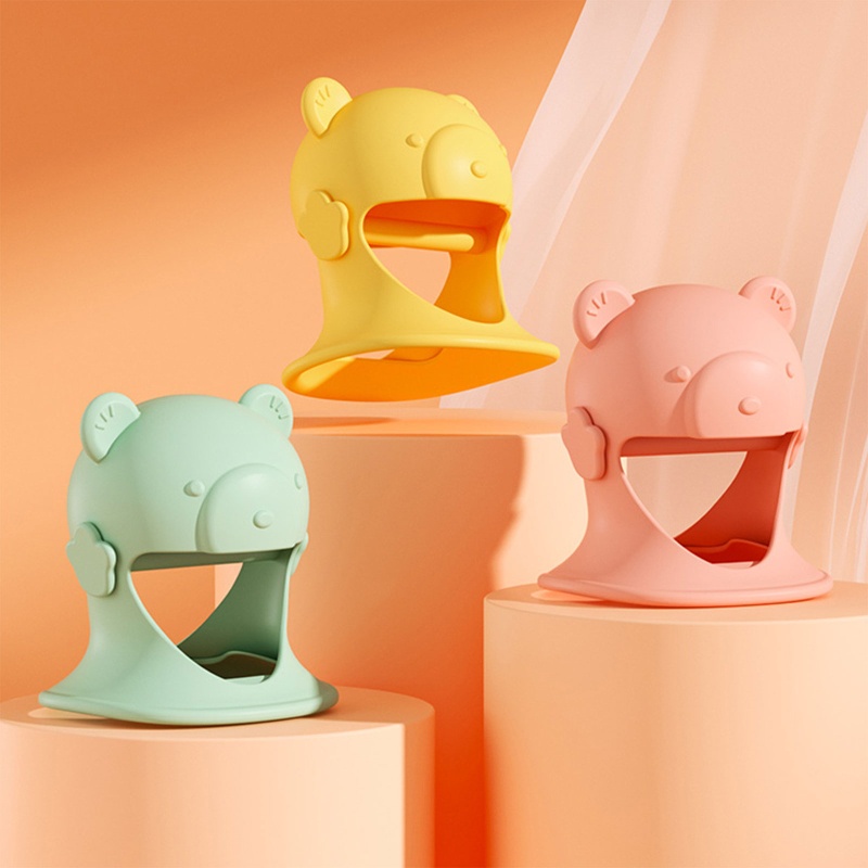 Đồ Chơi Lục Lạc Hình Gấu Dễ Thương Cho Bé Gặm Mọc Răng