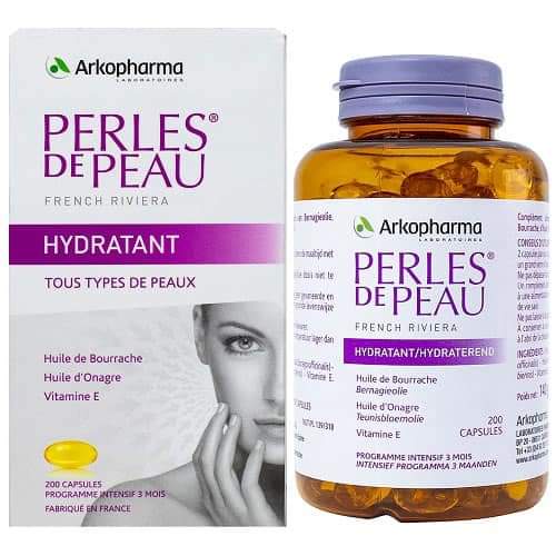 Viên uống đẹp da Perles de Peau Pháp Arkopharma 200v