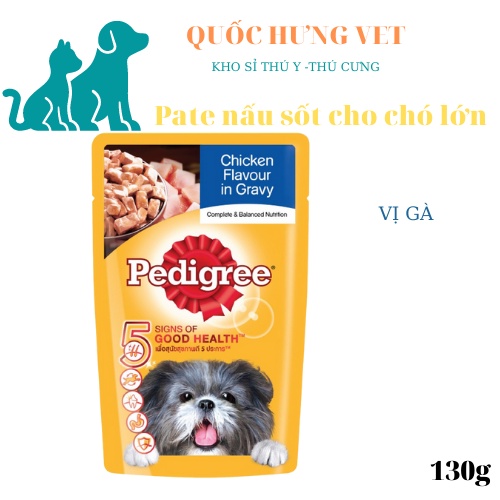 Pate Pedigree vị bò và rau củ cho chó trưởng thành