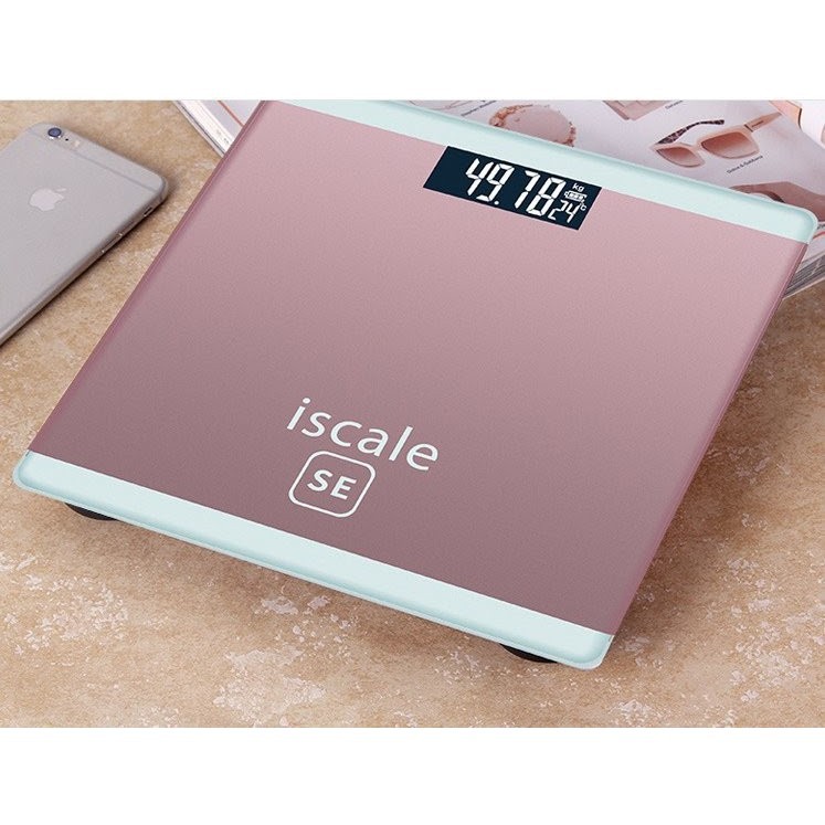 SCALE cân kỹ thuật số, Máy cân điện tử cao cấp bề mặt kính cường lực.