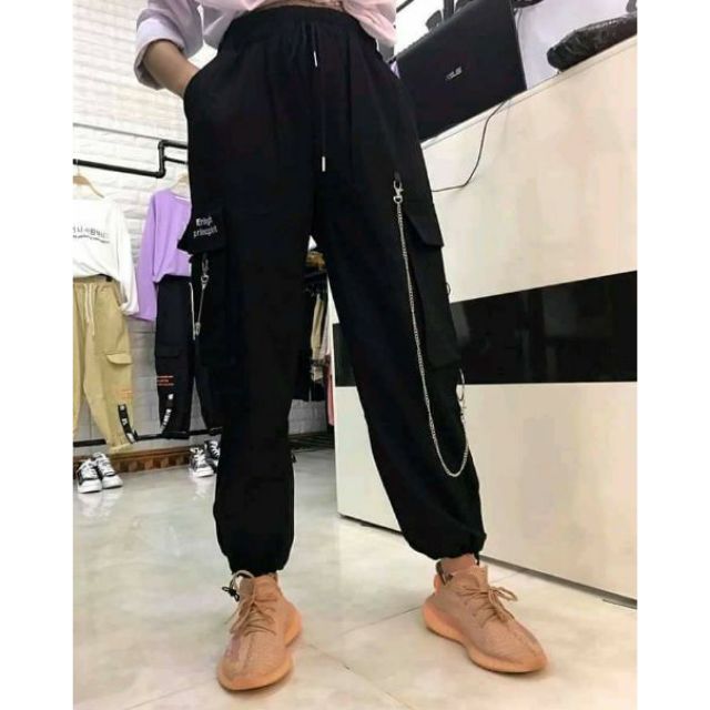 mua 1 tặng 1 Quần joggers dây xích khoen túi hộp paints box unisex | BigBuy360 - bigbuy360.vn