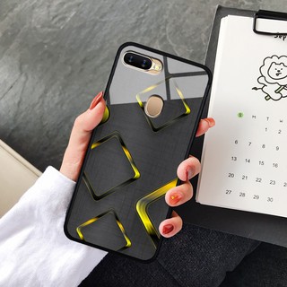 Ốp lưng kính 3D Oppo A7/ A5S/ A12