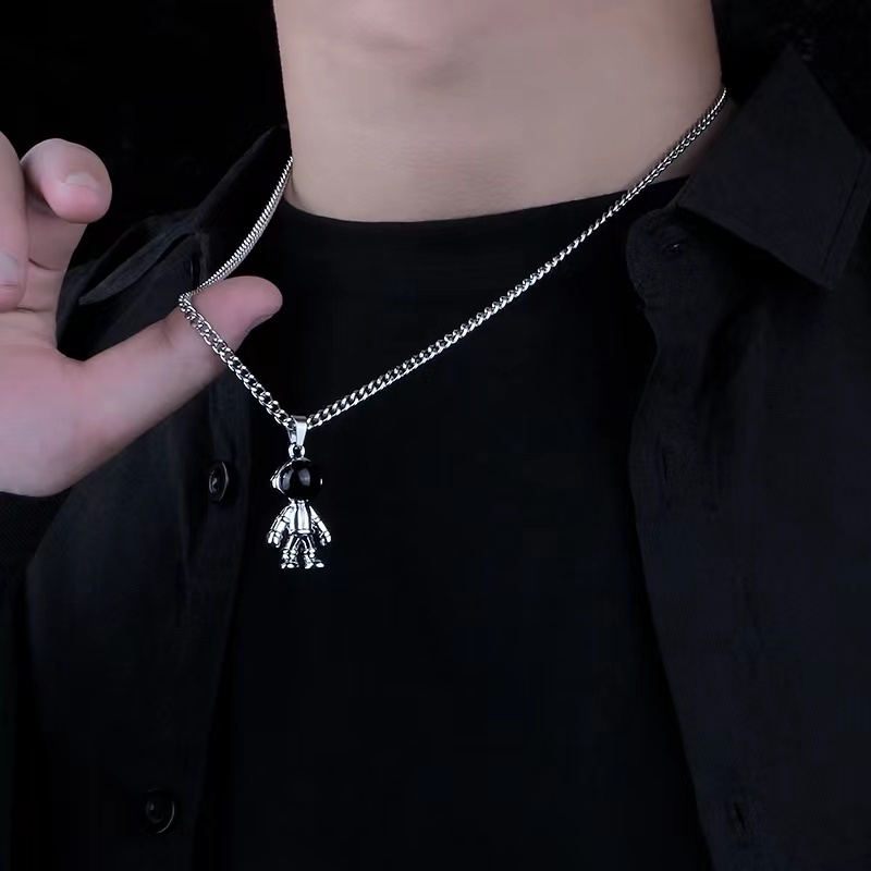 Vòng cổ Mặt Phi Hành Gia Độc Đáo Thời Trang Hàn Quốc