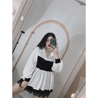 ÁO BABY DOLL THẮT EO