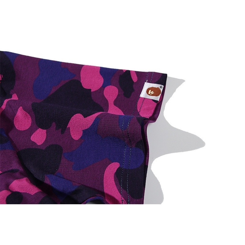 Áo Thun Cotton BA &amp; PE Họa Tiết Rằn Ri Plus Size Unisex