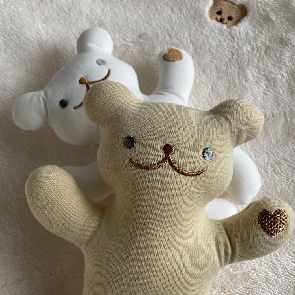 Đồ Chơi Con Rối Đeo Tay Chất Liệu Cotton Phong Cách Hàn Quốc Cho Bé