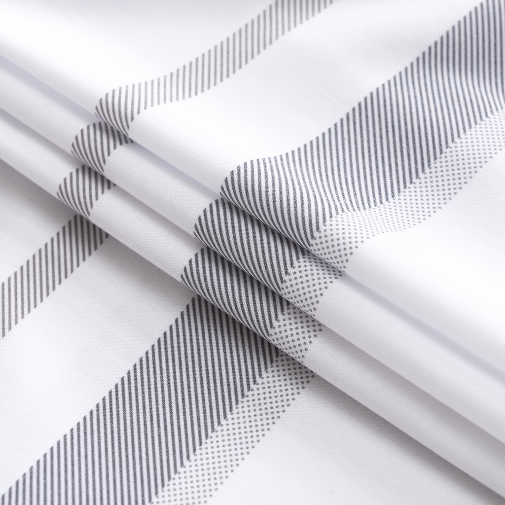 [HÀNG VIỆT NAM] Áo Sơ Mi Nam Công Sở Thương Hiệu ANTON Dài Tay Trắng Kẻ Sọc Cotton - AT205 | BigBuy360 - bigbuy360.vn